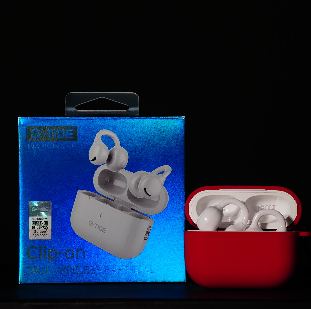 Earcuff Clip ON + case gratis